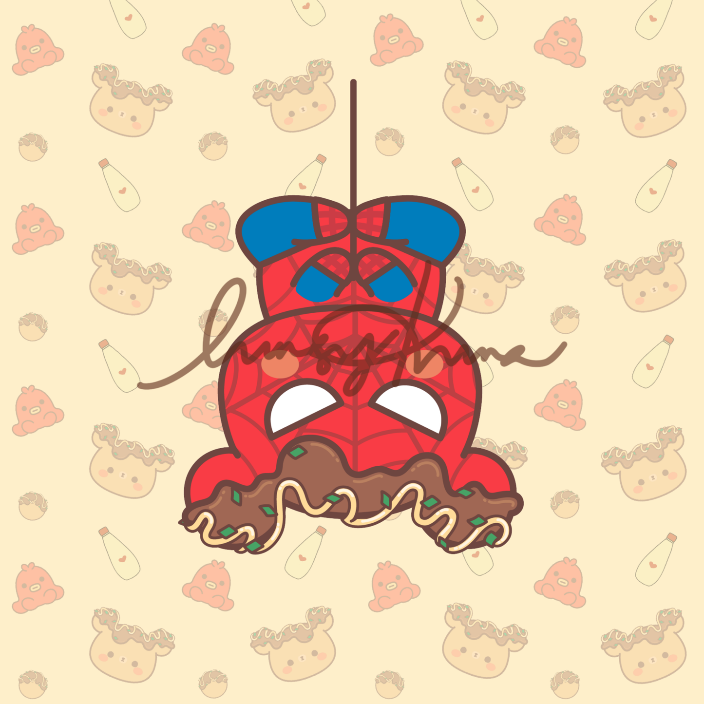 Spider Kumabear Sticker
