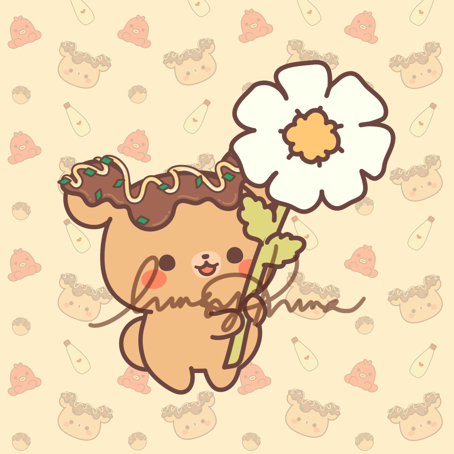 Daisy Kuma Sticker