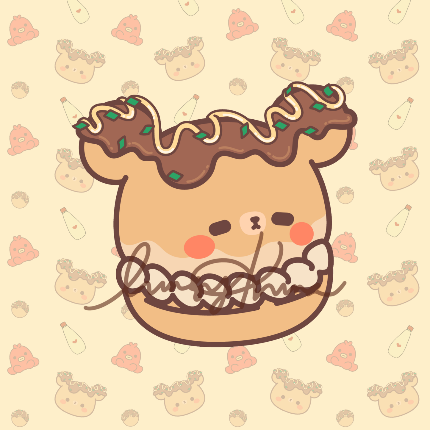 ONLINE ONLY: Macaron Kuma Sticker