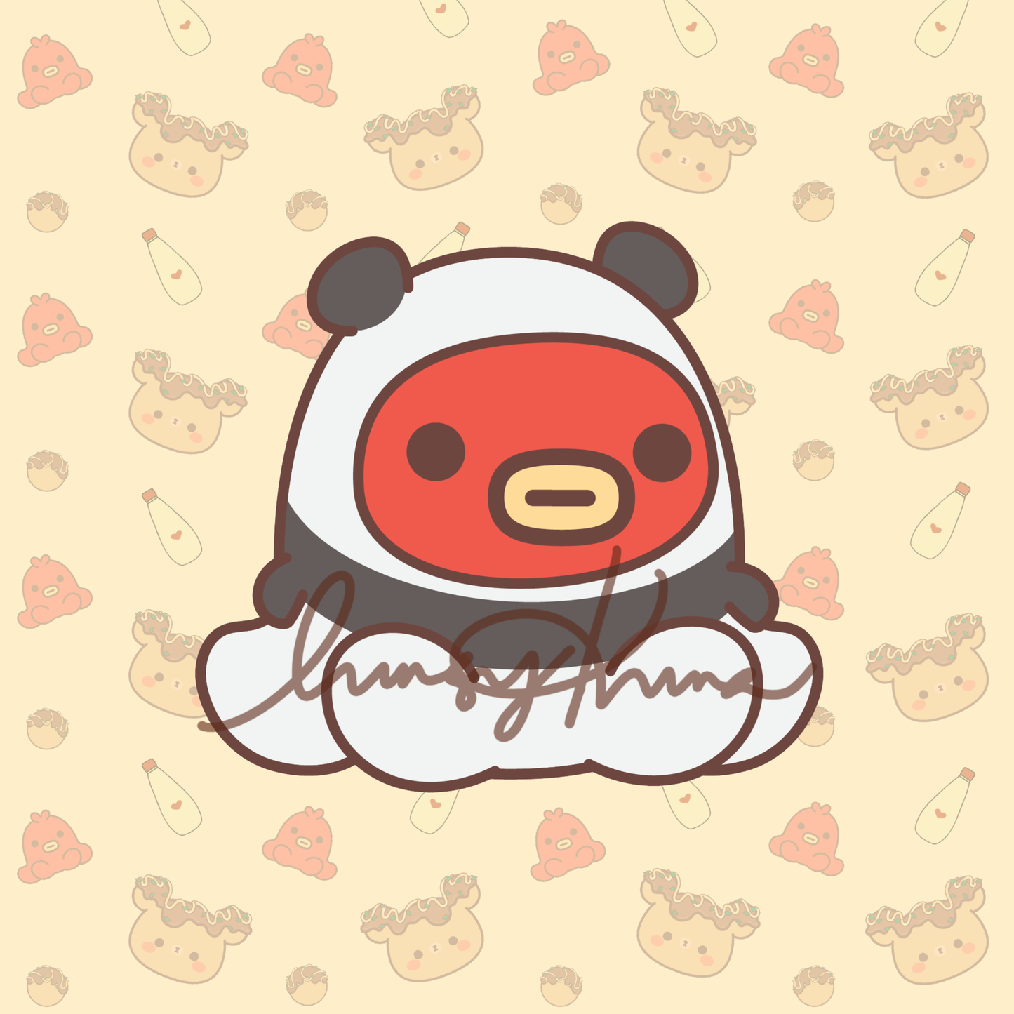 ONLINE ONLY: Panda Pedro Sticker