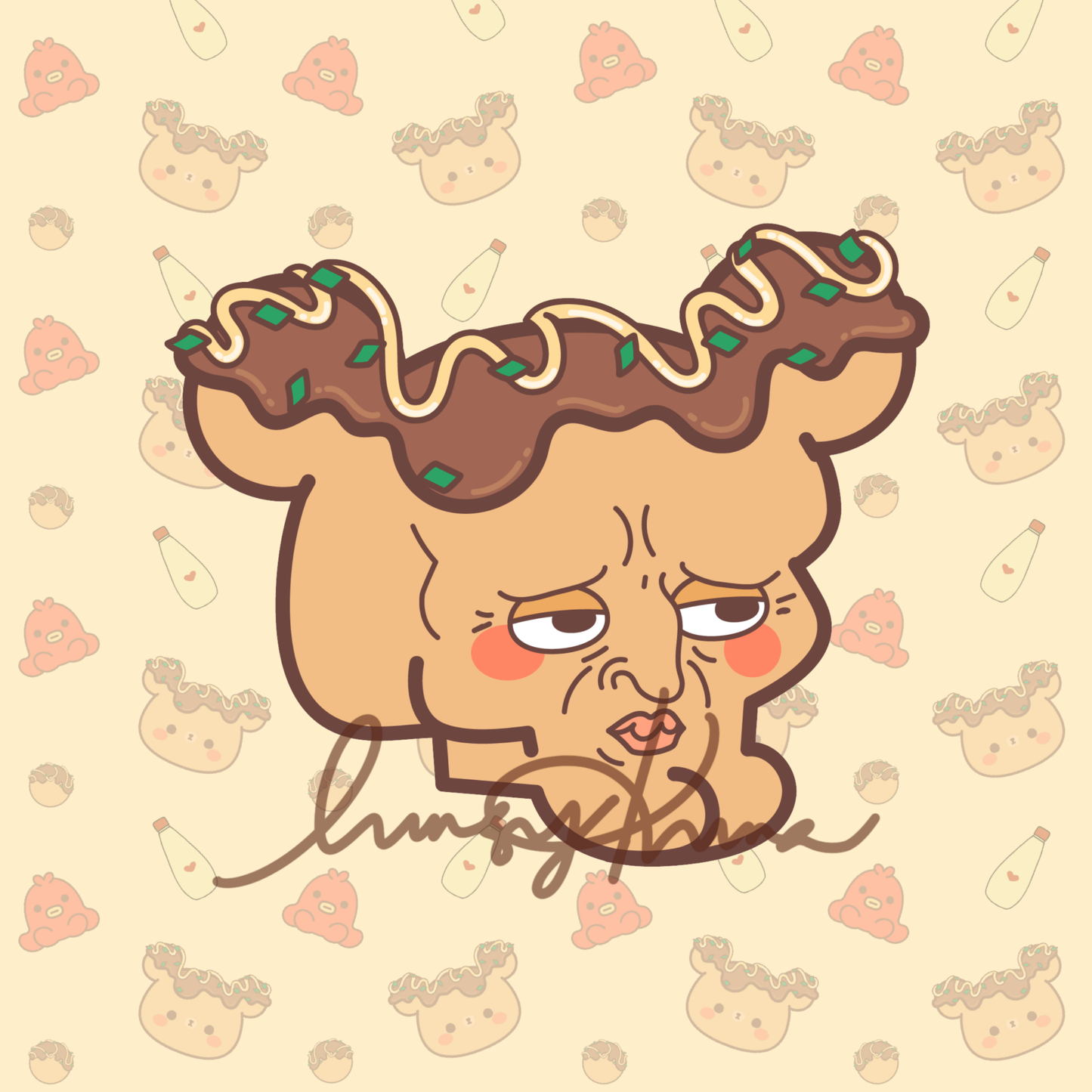 Handsome Kuma Sticker