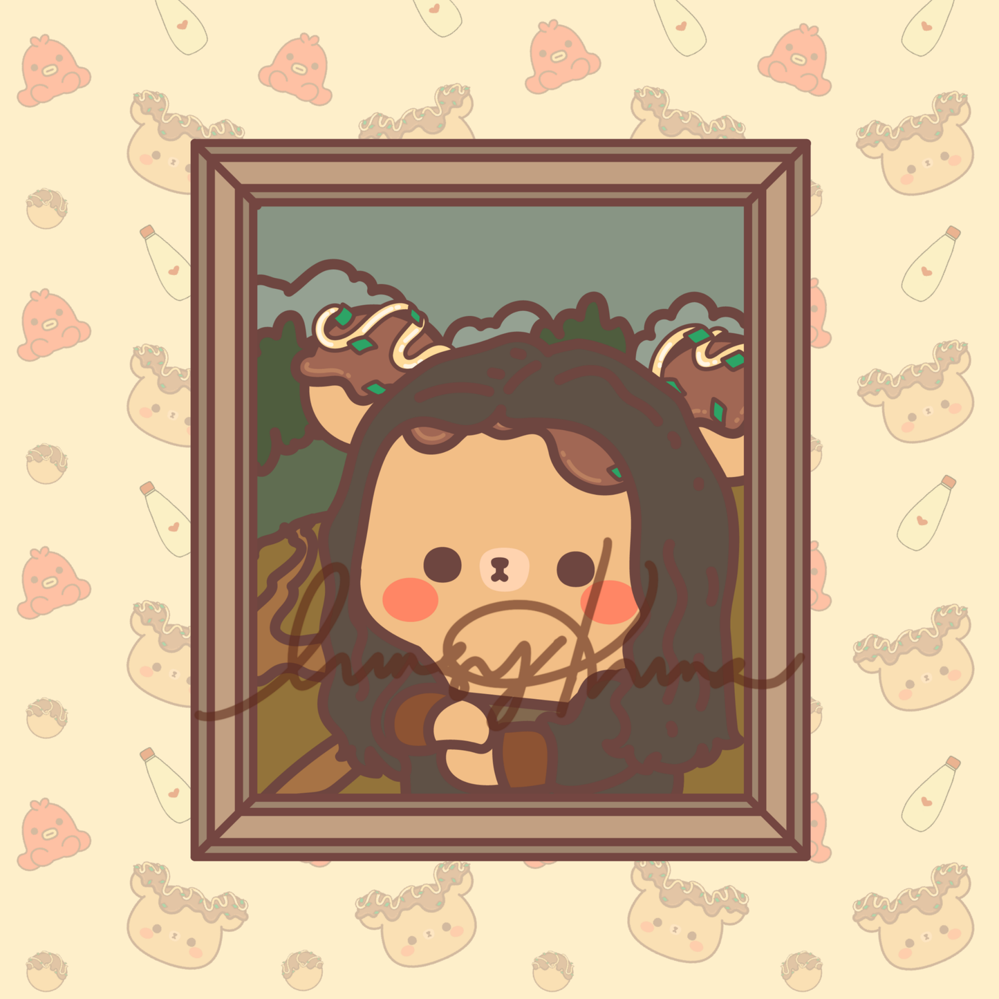 Kuma Lisa Sticker