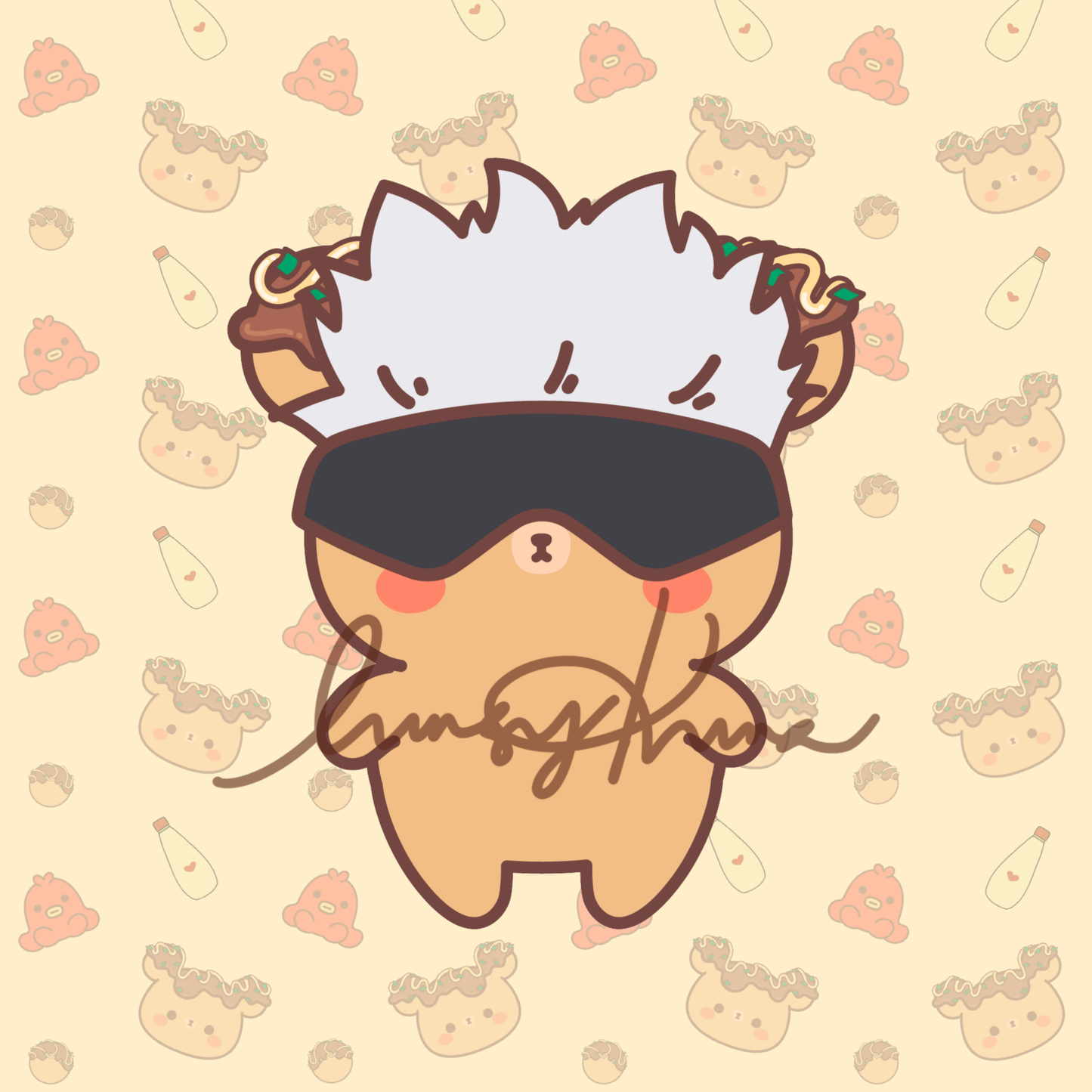 Daddy Kuma Sticker