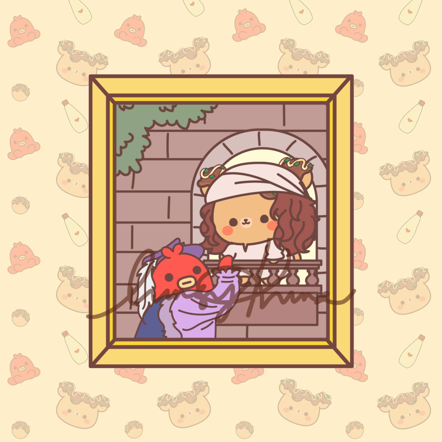 Pedreo and Kumalette Sticker
