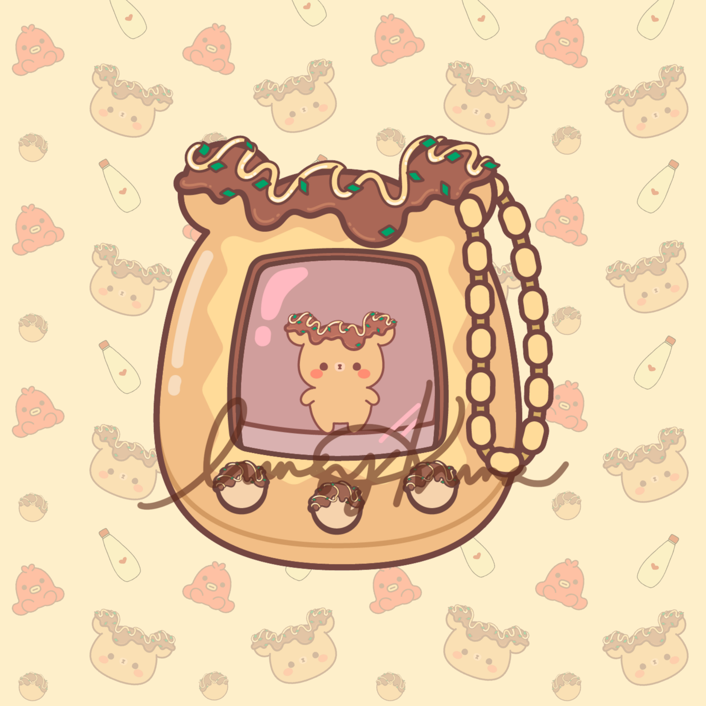Tamatakogotchi Sticker