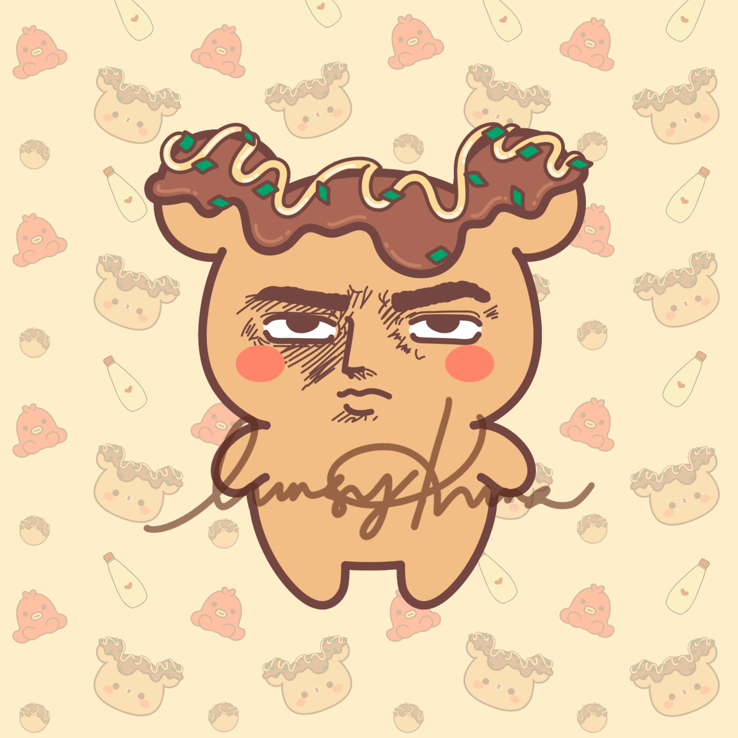Smug Kuma Sticker