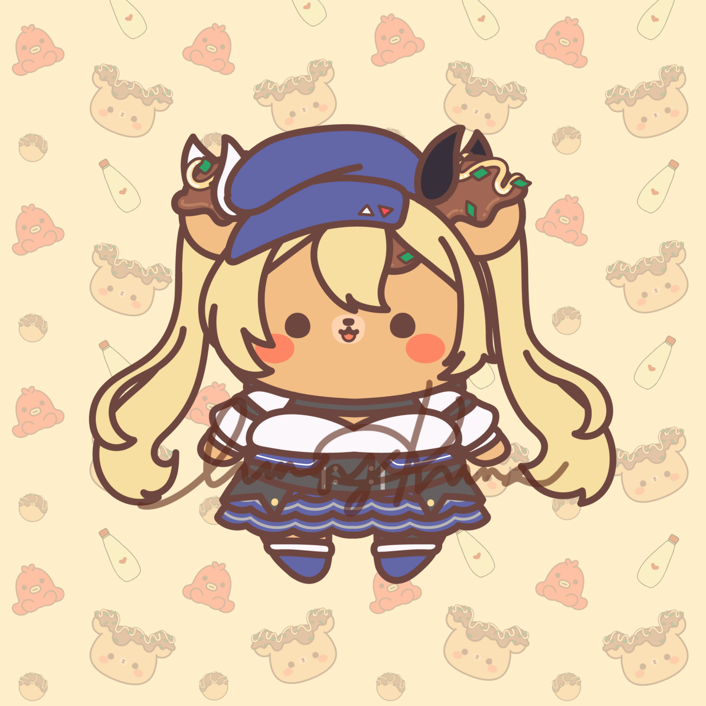 DokiKuma Sticker