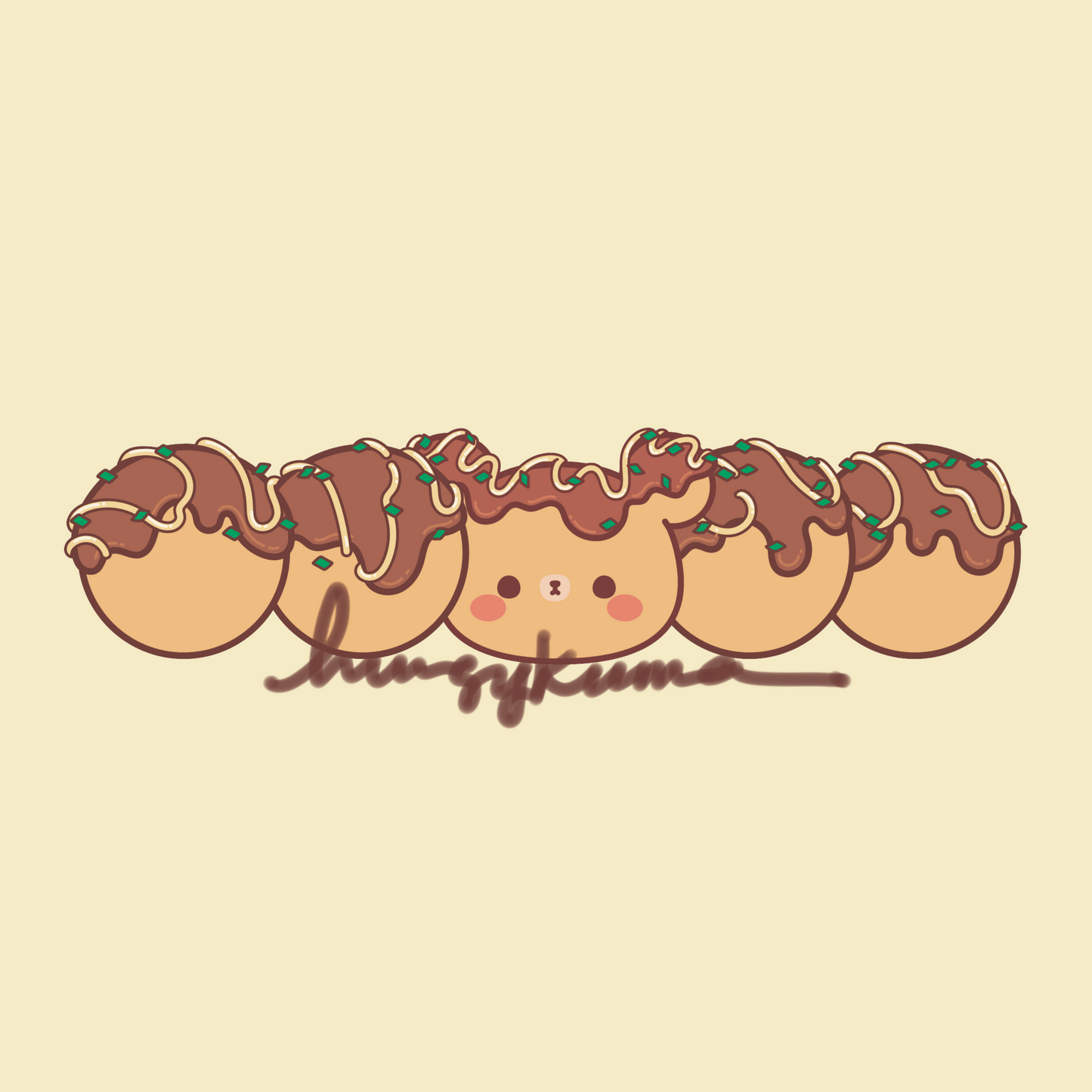 Takoyaki Takos Sticker