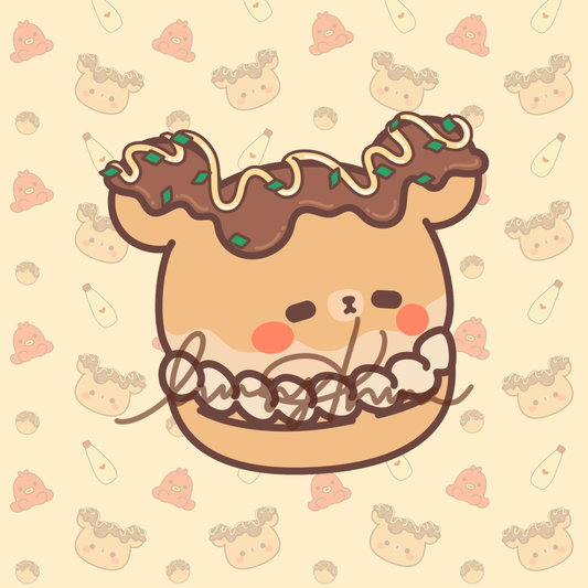 ONLINE ONLY: Macaron Kuma Sticker
