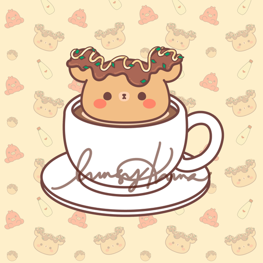 ONLINE ONLY: Latte Kuma Sticker