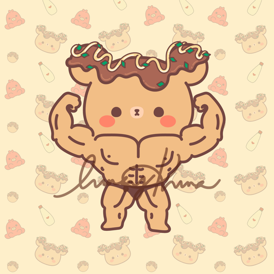 Oscar Kuma Sticker