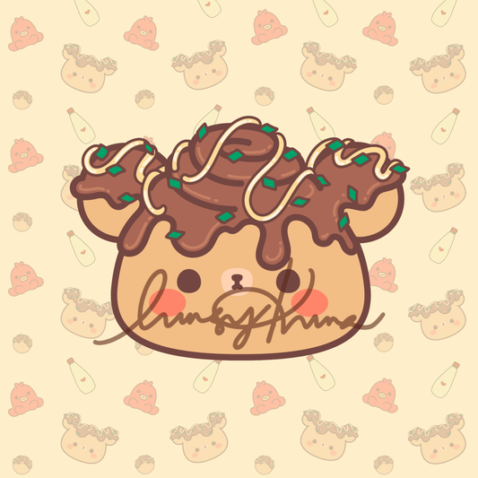 ONLINE ONLY: CinnamonSwirl Kuma Sticker