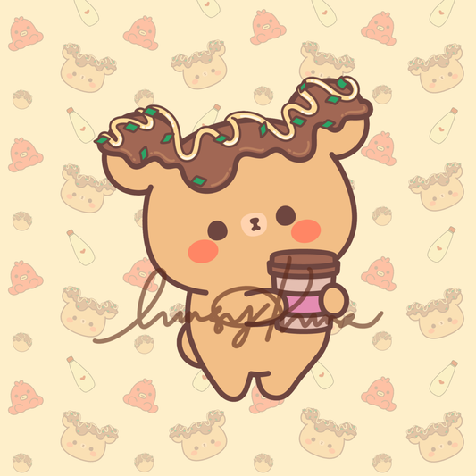 ONLINE ONLY: Coffee Kuma Sticker