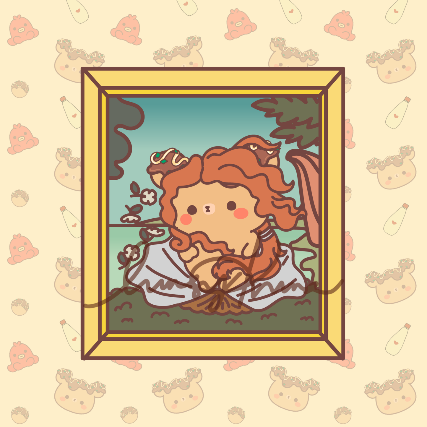 Venus Kuma Sticker