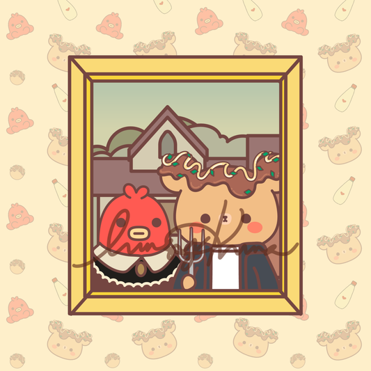 Gothic Duo Sticker