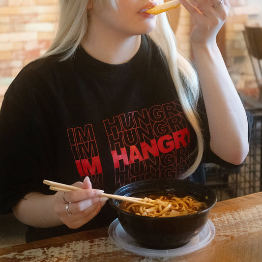 I'm Hangry Tee Black